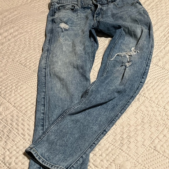 Hollister Other - - Hollister Skinny Epic Flex Jeans Light  Wash 31x32 Distressed